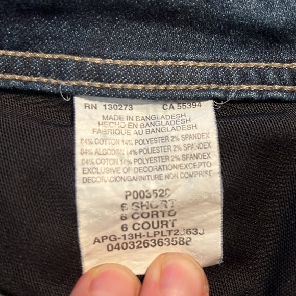 Lee Platinum Label Jeans; Perfect Fit; Straight Leg; Dark Blue - Picture 7 of 8